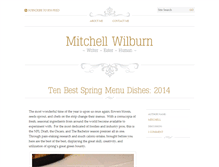 Tablet Screenshot of mitchellwilburn.com